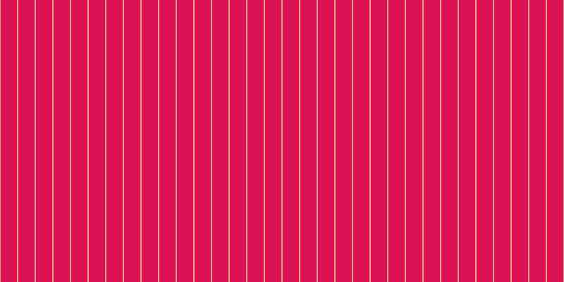 #de1355, #eba393 vertical lines, two pixels wide, twenty-three pixels apart