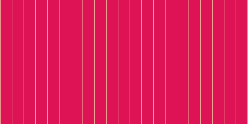 #de1355, #eba393 vertical lines, two pixels wide, thirty-six pixels apart