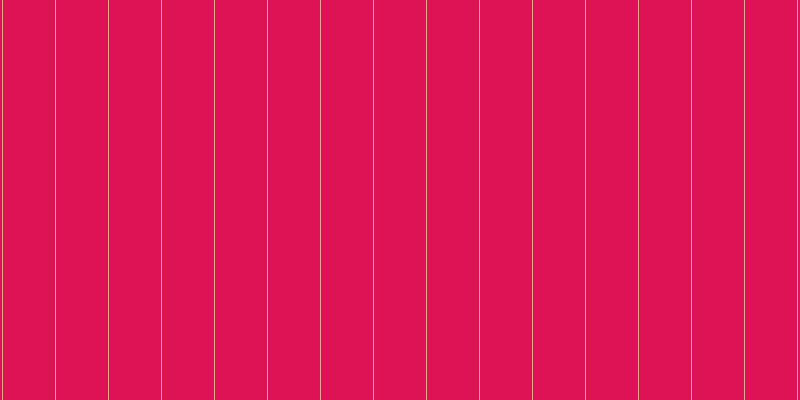 #de1355, #eba393 vertical lines, one pixels wide, fifty-two pixels apart