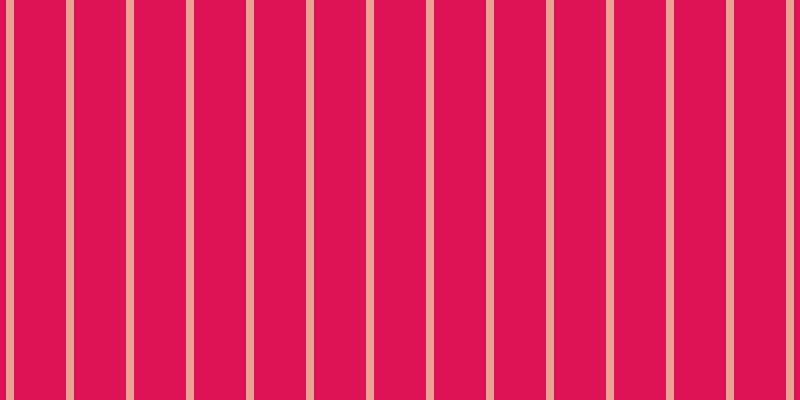 #de1355, #eba393 vertical lines, eight pixels wide, fifty-two pixels apart