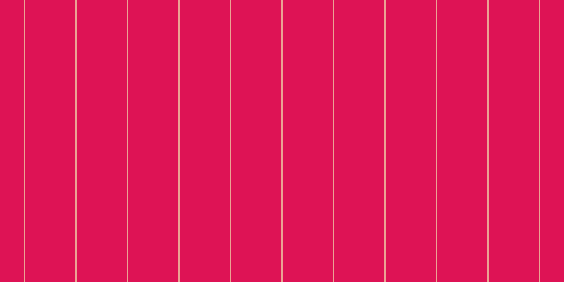#de1355, #eba393 vertical lines, two pixels wide, seventy-one pixels apart