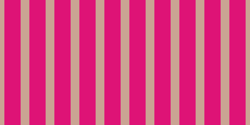 #de1376, #caa393 vertical lines, twenty-eight pixels wide, fifty-two pixels apart
