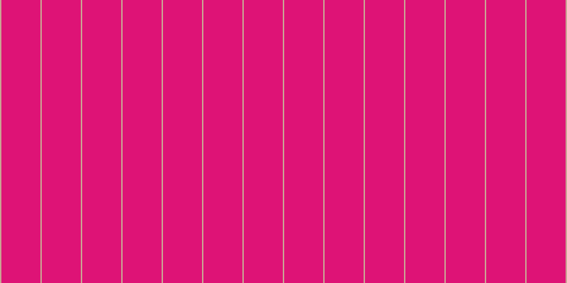 #de1376, #caa393 vertical lines, two pixels wide, fifty-five pixels apart