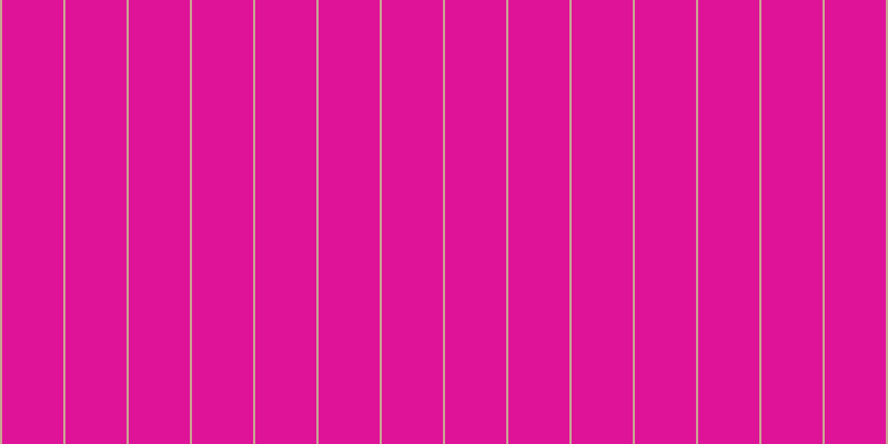 #de1397, #caa393 vertical lines, two pixels wide, fifty-five pixels apart