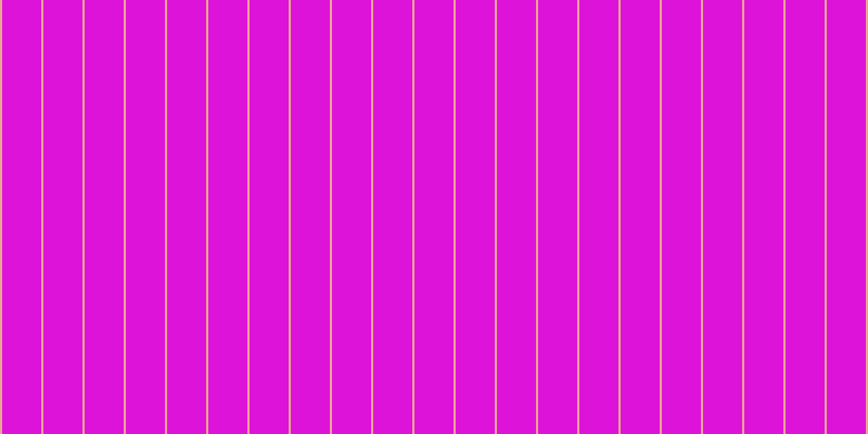 #de13d9, #eba393 vertical lines, two pixels wide, thirty-six pixels apart