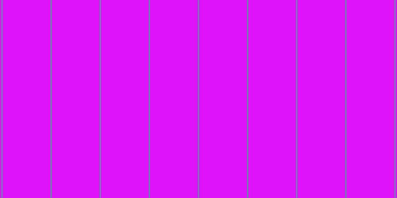 #de13fa, #46a393 vertical lines, two pixels wide, ninety-seven pixels apart
