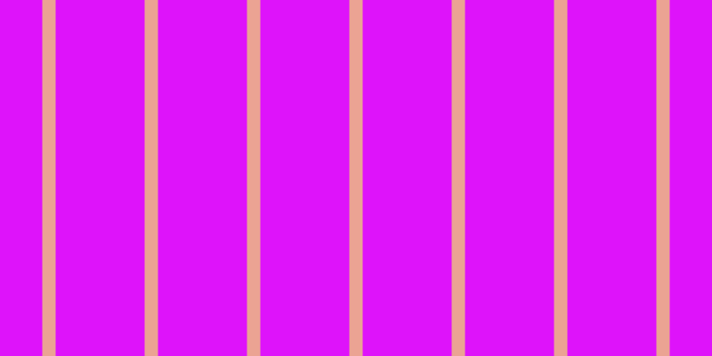 #de13fa, #eba393 vertical lines, fifteen pixels wide, one hundred pixels apart