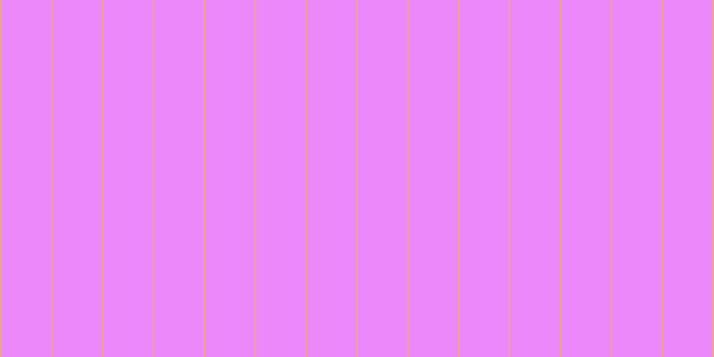 #de13fa (50%), #eba393 vertical lines, two pixels wide, fifty-five pixels apart