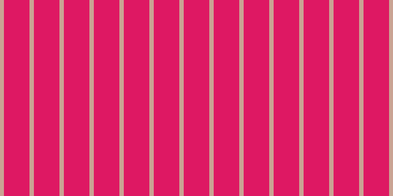 #de1863, #caa393 vertical lines, nine pixels wide, fifty-two pixels apart