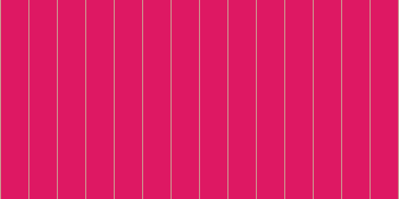 #de1863, #caa393 vertical lines, two pixels wide, fifty-five pixels apart