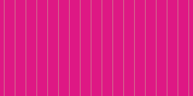 #de1884, #caa393 vertical lines, two pixels wide, forty-three pixels apart