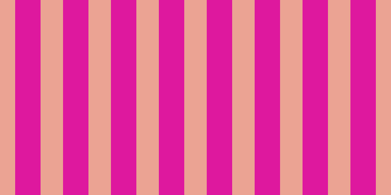 #de189e, #eba393 vertical lines, forty-six pixels wide, fifty-two pixels apart