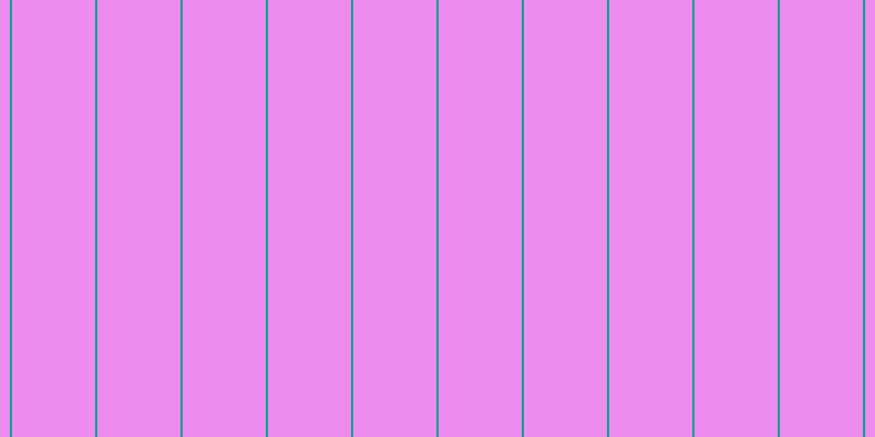 #de18e0 (50%), #04a393 vertical lines, two pixels wide, seventy-six pixels apart