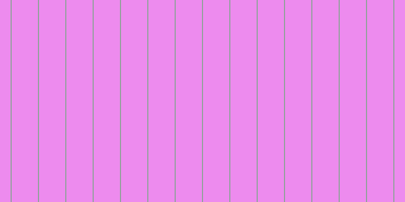 #de18e0 (50%), #88a393 vertical lines, two pixels wide, fifty-two pixels apart