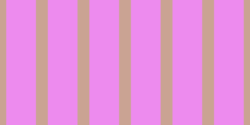 #de18e0 (50%), #caa393 vertical lines, thirty-eight pixels wide, ninety-five pixels apart
