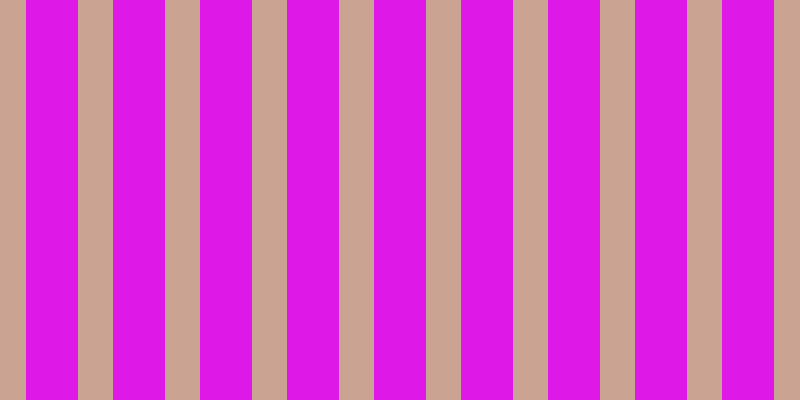 #de18e7, #caa393 vertical lines, thirty-five pixels wide, fifty-two pixels apart