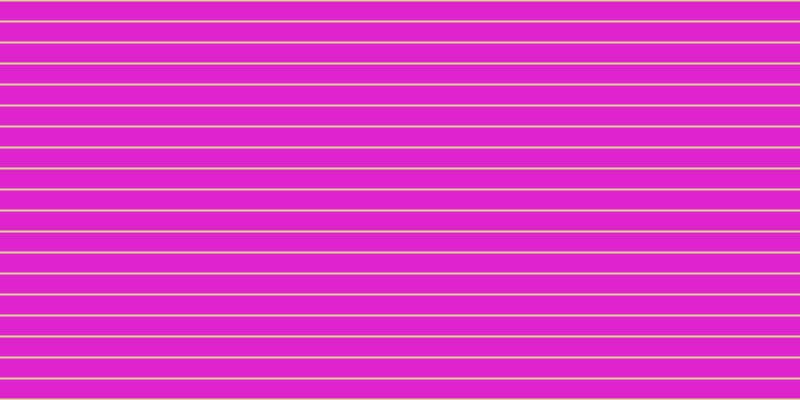 #de25cd, #dbd393 horizontal lines, two pixels wide, nineteen pixels apart
