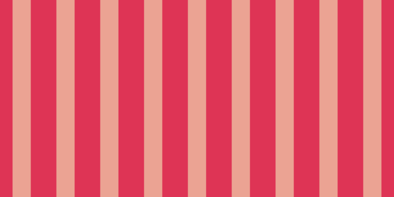 #de3455, #eba393 vertical lines, thirty-seven pixels wide, fifty-two pixels apart