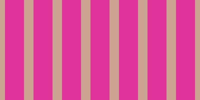 #de3497, #caa393 vertical lines, thirty-eight pixels wide, seventy-six pixels apart