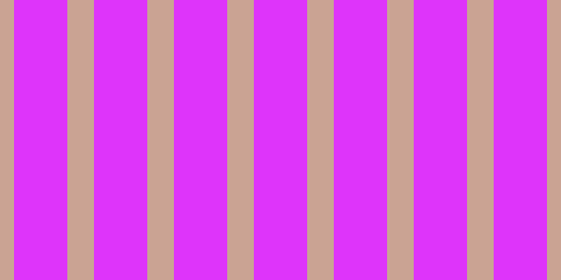#de34fa, #caa393 vertical lines, thirty-eight pixels wide, seventy-six pixels apart