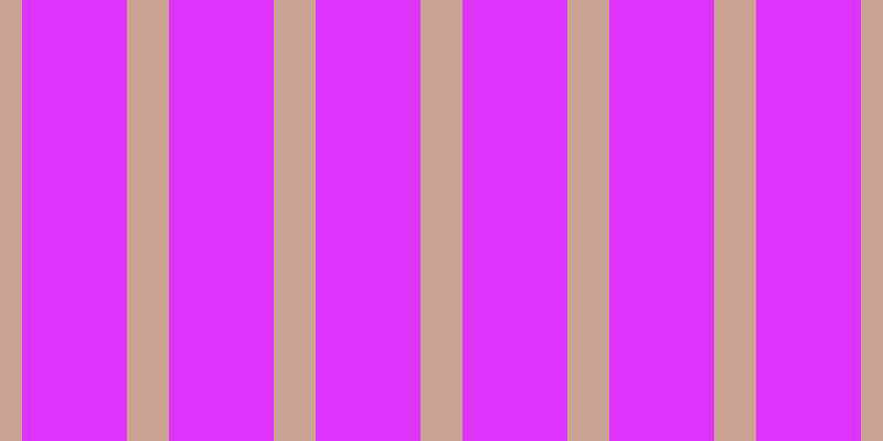 #de34fa, #caa393 vertical lines, thirty-eight pixels wide, ninety-five pixels apart