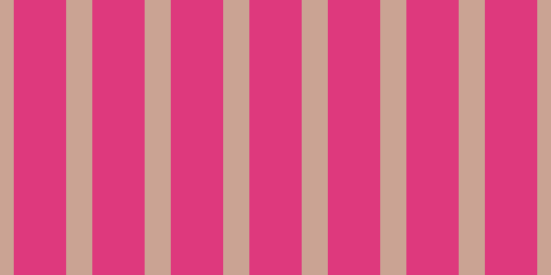 #de397d, #caa393 vertical lines, thirty-eight pixels wide, seventy-six pixels apart
