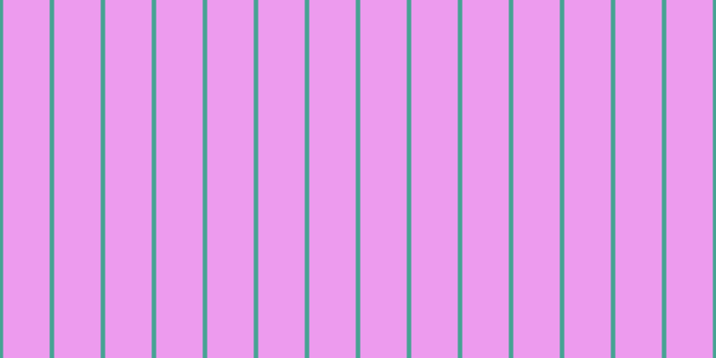 #de39e0 (50%), #46a393 vertical lines, five pixels wide, fifty-two pixels apart
