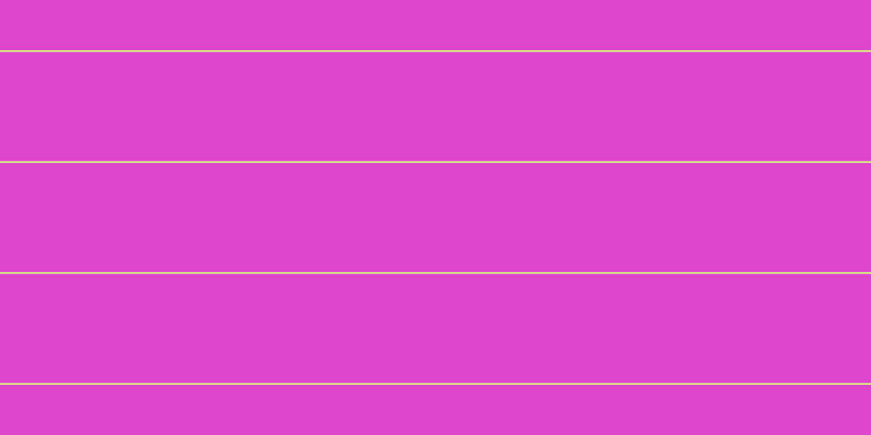 #de46cd, #dbd393 horizontal lines, two pixels wide, one hundred pixels apart