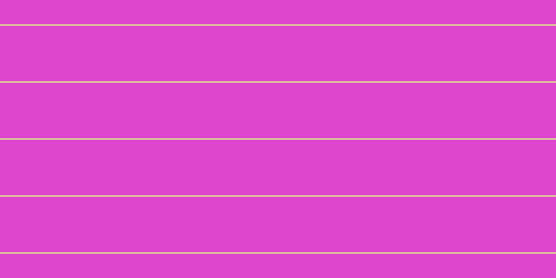 #de46cd, #dbd393 horizontal lines, two pixels wide, eighty pixels apart
