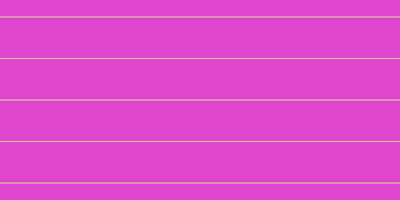 #de46cd, #dbd393 horizontal lines, two pixels wide, eighty-one pixels apart