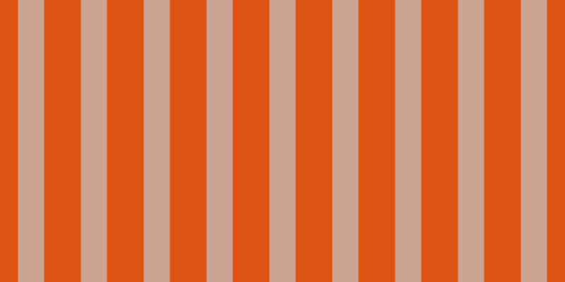 #de5513, #caa393 vertical lines, thirty-seven pixels wide, fifty-two pixels apart