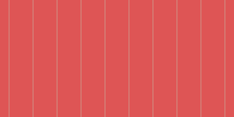 #de5555, #caa393 vertical lines, two pixels wide, eighty pixels apart