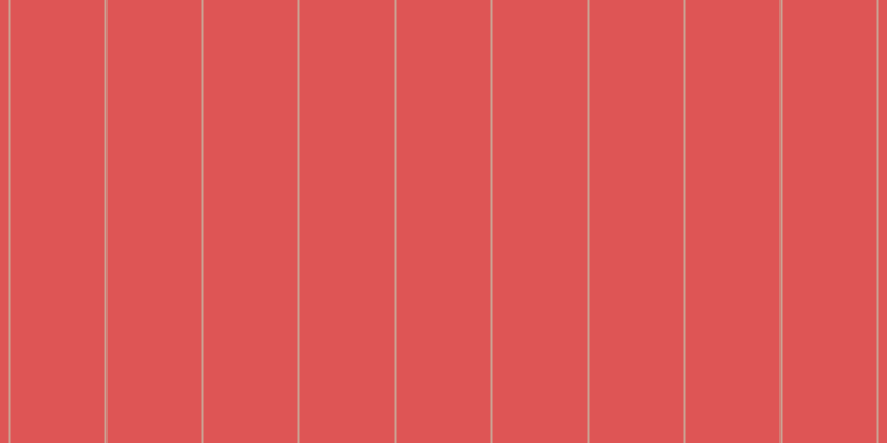 #de5555, #caa393 vertical lines, two pixels wide, eighty-five pixels apart