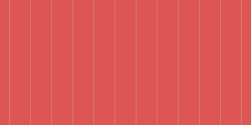 #de5555, #eba393 vertical lines, two pixels wide, sixty-five pixels apart
