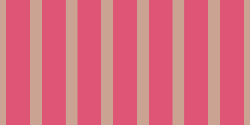 #de5576, #caa393 vertical lines, thirty-eight pixels wide, seventy-six pixels apart