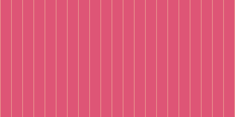 #de5576, #eba393 vertical lines, two pixels wide, thirty-six pixels apart