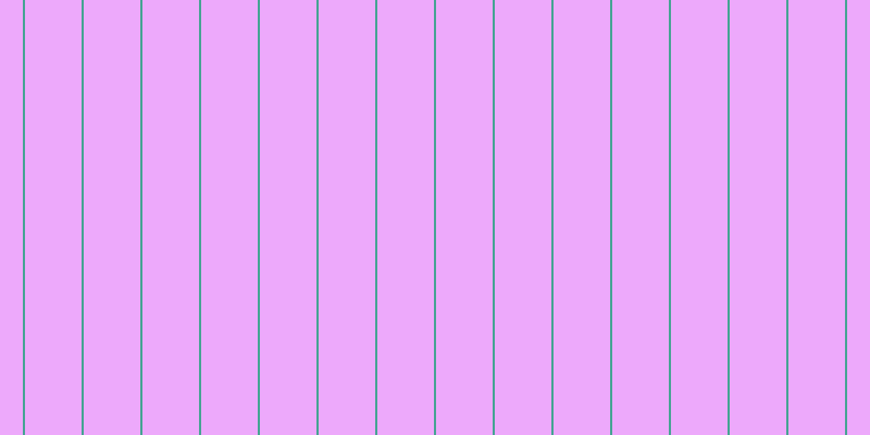 #de55fa (50%), #46a393 vertical lines, two pixels wide, fifty-two pixels apart