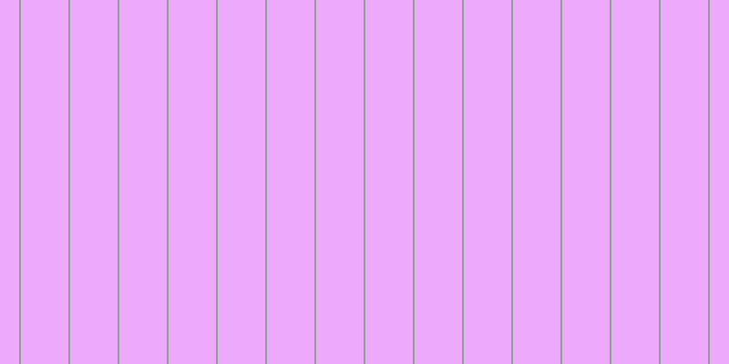 #de55fa (50%), #88a393 vertical lines, two pixels wide, fifty-two pixels apart