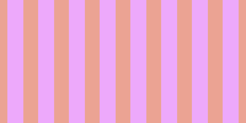 #de55fa (50%), #eba393 vertical lines, forty-eight pixels wide, fifty-two pixels apart