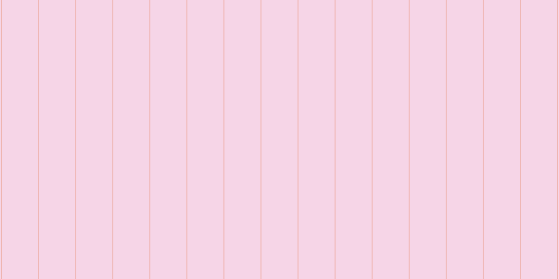 #de5aa5 (25%), #eba393 vertical lines, one pixels wide, fifty-two pixels apart