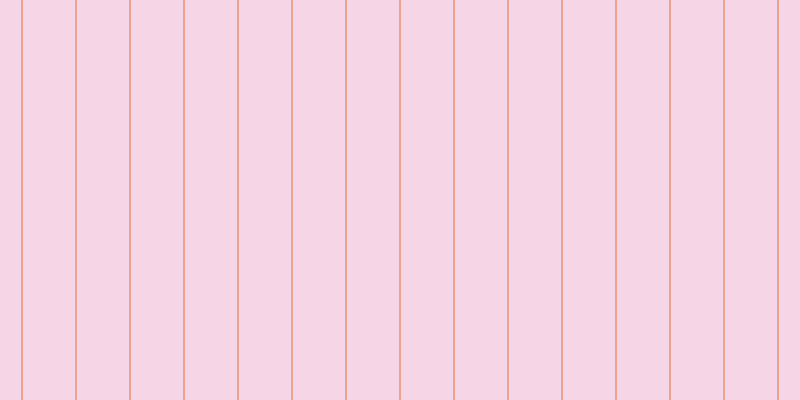 #de5aa5 (25%), #eba393 vertical lines, two pixels wide, fifty-two pixels apart