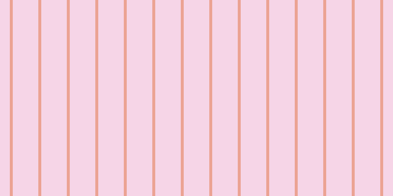 #de5aa5 (25%), #eba393 vertical lines, six pixels wide, fifty-two pixels apart