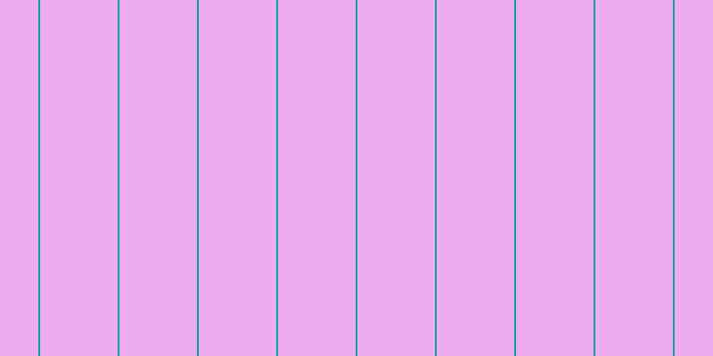 #de5ae0 (50%), #04a393 vertical lines, two pixels wide, eighty-seven pixels apart