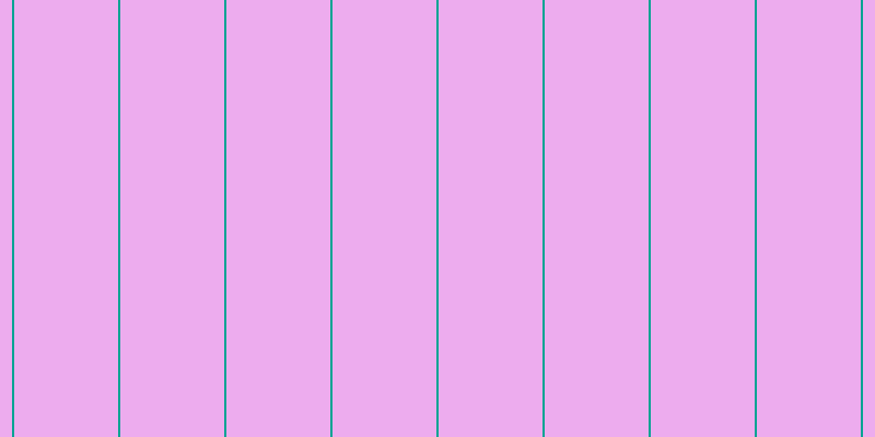 #de5ae0 (50%), #04a393 vertical lines, two pixels wide, ninety-five pixels apart
