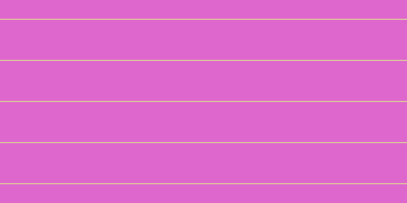 #de67cd, #dbd393 horizontal lines, two pixels wide, seventy-nine pixels apart
