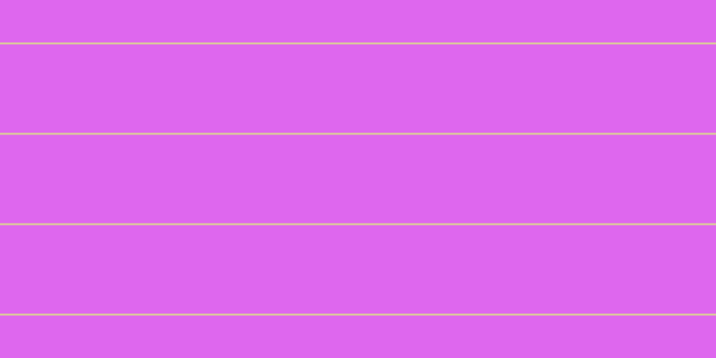 #de67ee, #dbd393 horizontal lines, two pixels wide, ninety-nine pixels apart