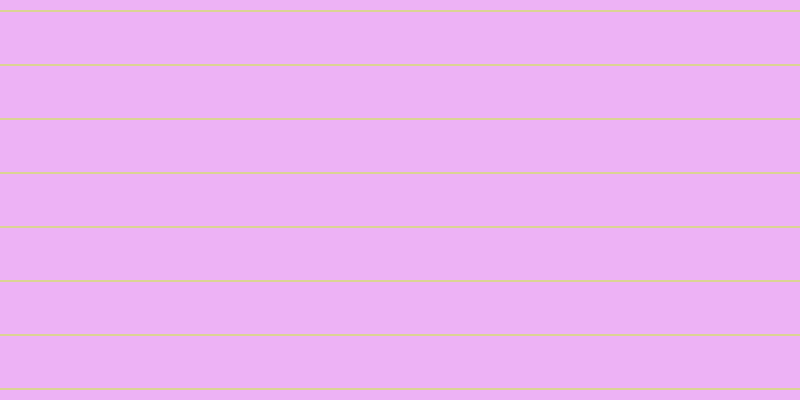#de67ee (50%), #dbd393 horizontal lines, two pixels wide, fifty-two pixels apart