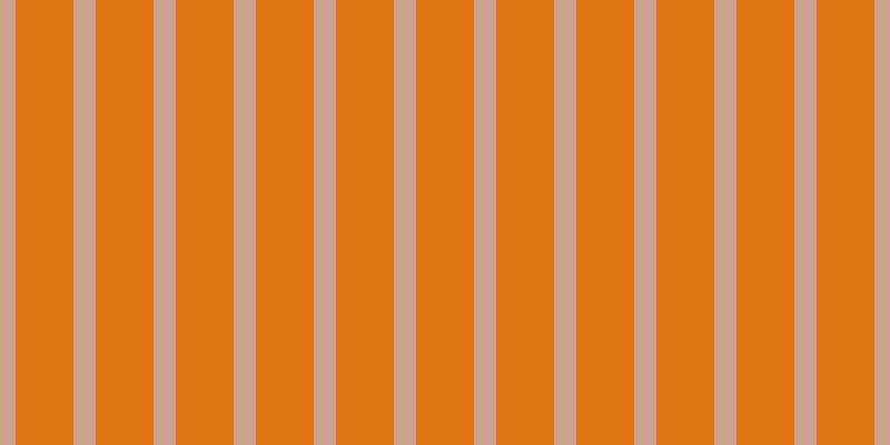 #de7613, #caa393 vertical lines, twenty pixels wide, fifty-two pixels apart