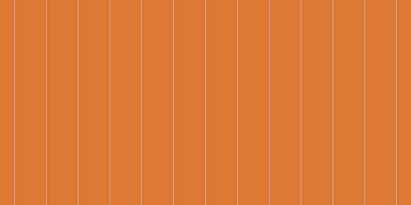 #de7634, #caa393 vertical lines, two pixels wide, sixty pixels apart