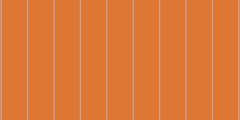 #de7634, #caa393 vertical lines, four pixels wide, eighty-four pixels apart